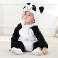 Macacão Inverno Bebê com Capuz Divertido Bichinhos