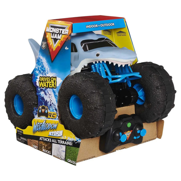 Carrinho de Controle Remoto Aquático Megalodon Original