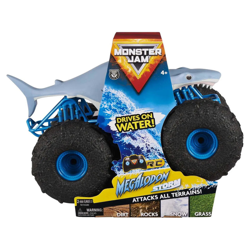 Carrinho de Controle Remoto Aquático Megalodon Original